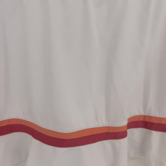 TAIL Activewear Vintage Tennis Skirt 13.5” Pink and Orange Stripe Small - Picture 2 of 14